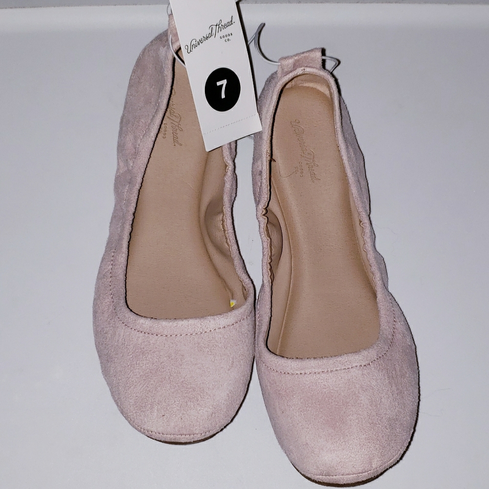 Baby Pink Universal Thread Ballet Flats